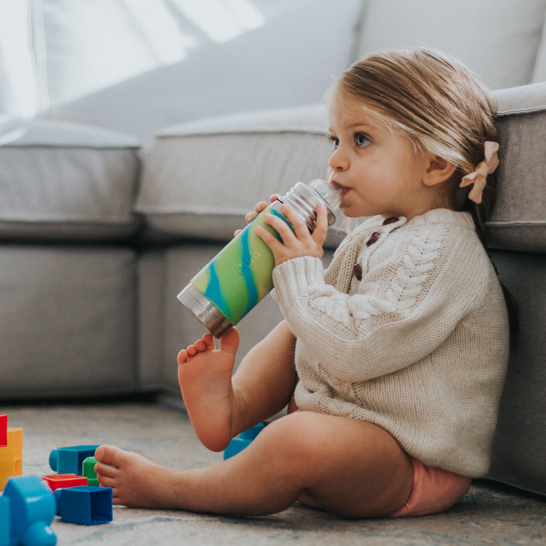 Pura Kiki Tudflaske 325 ml / aqua swirl