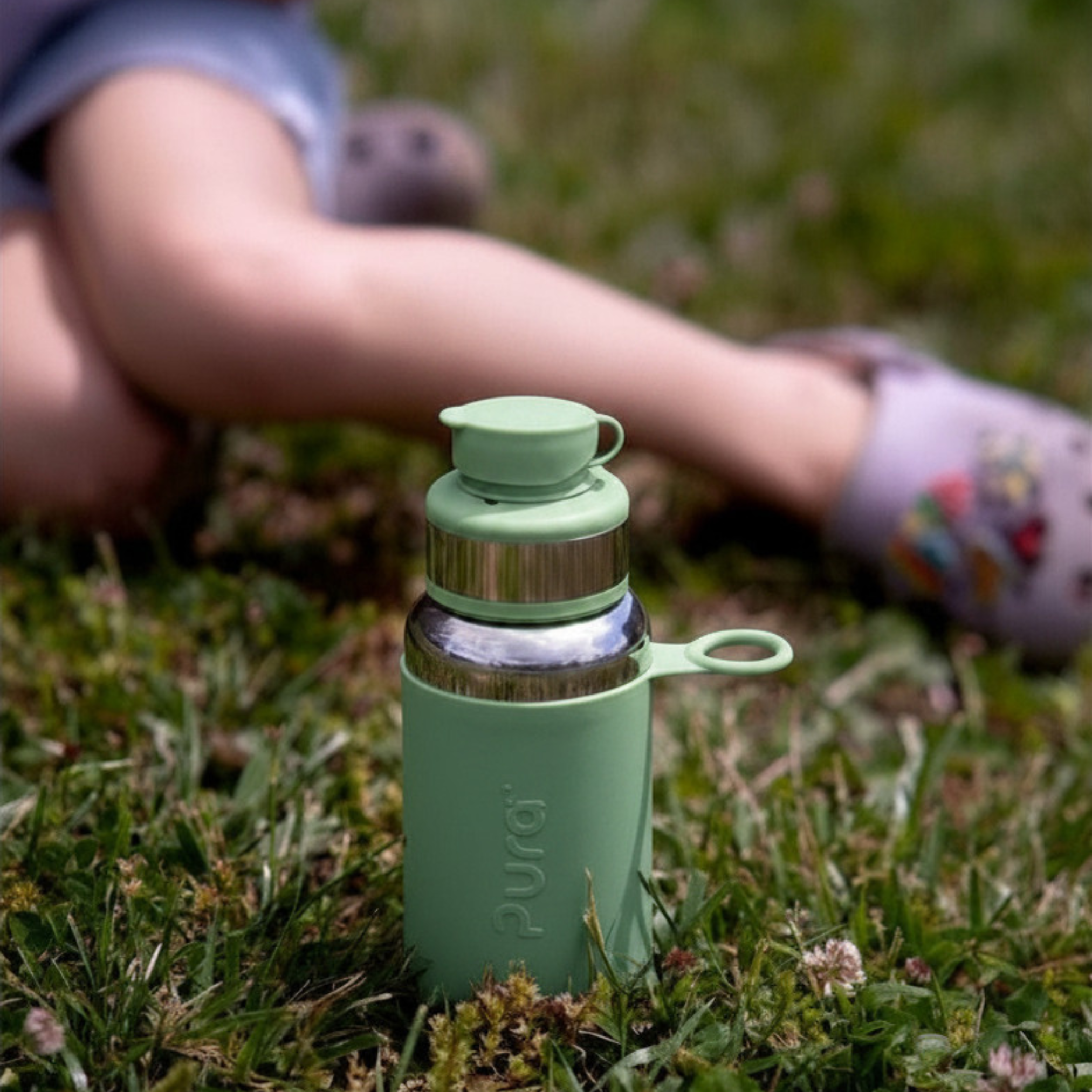 Pura Drikkeflaske 550 ml / moss