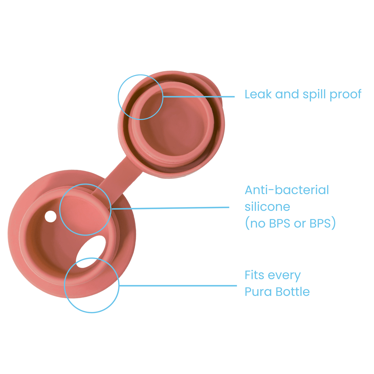 Pura Sportkork / rose