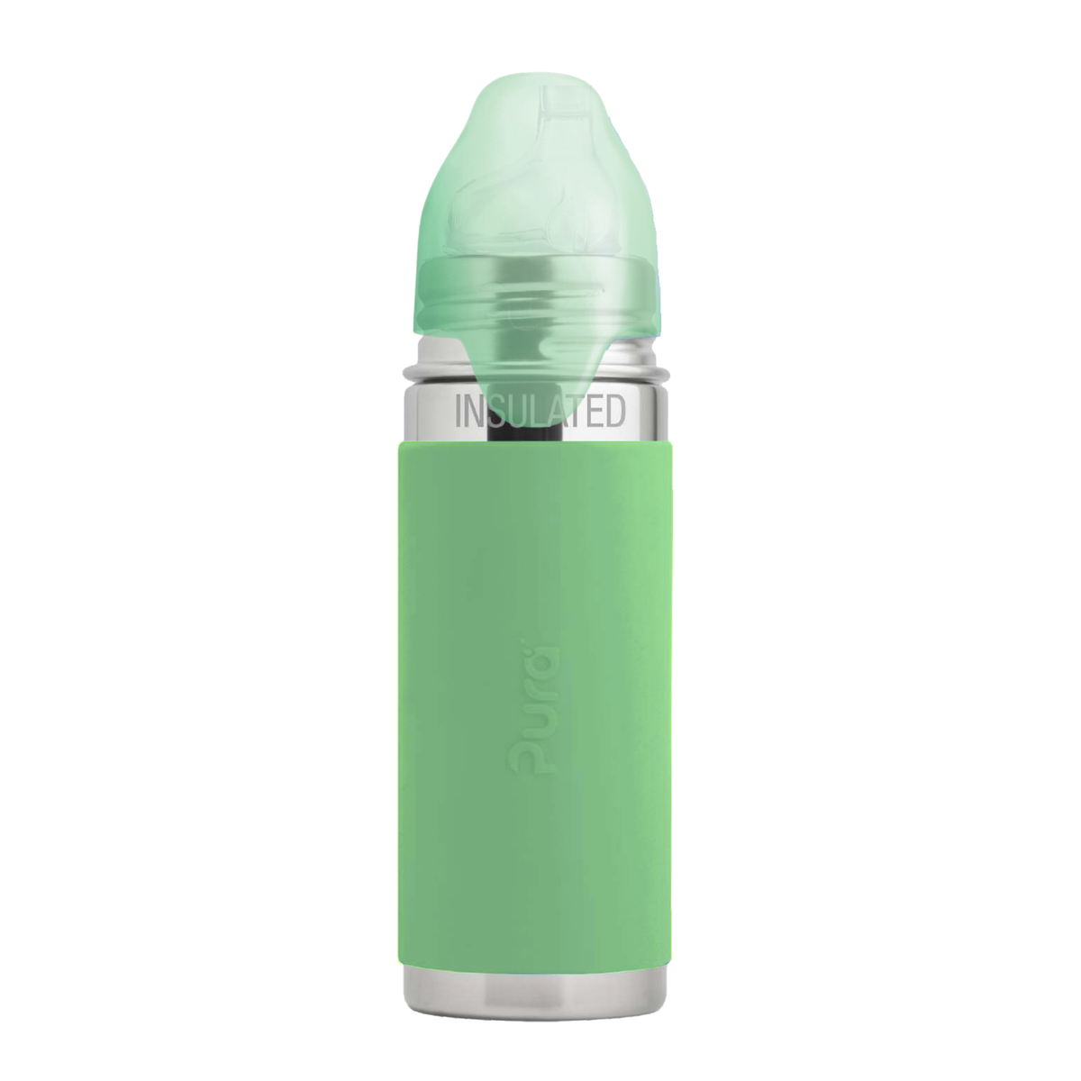 Pura Kiki Isolerad Pipflaska 260 ml / moss