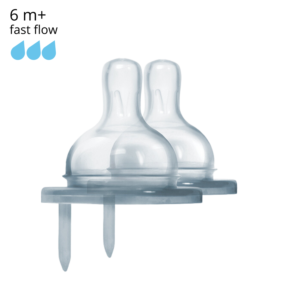 Pura Kiki Dinapp 2-pack (6 m+/fast flow)