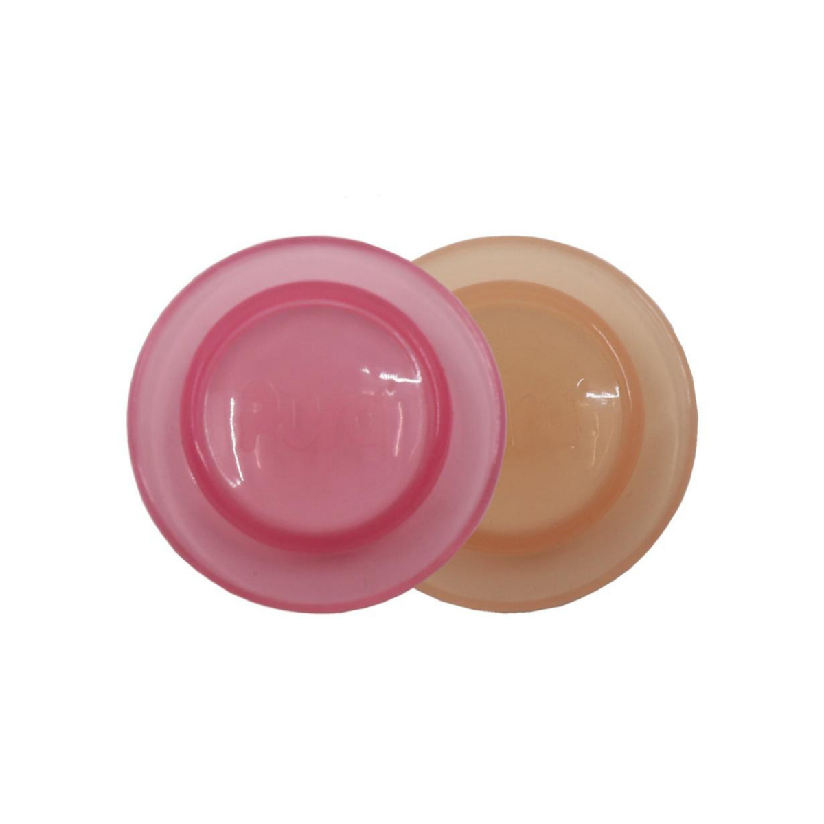 Pura  Forseglingsskiver i silikone 2-pak / rose&carrot