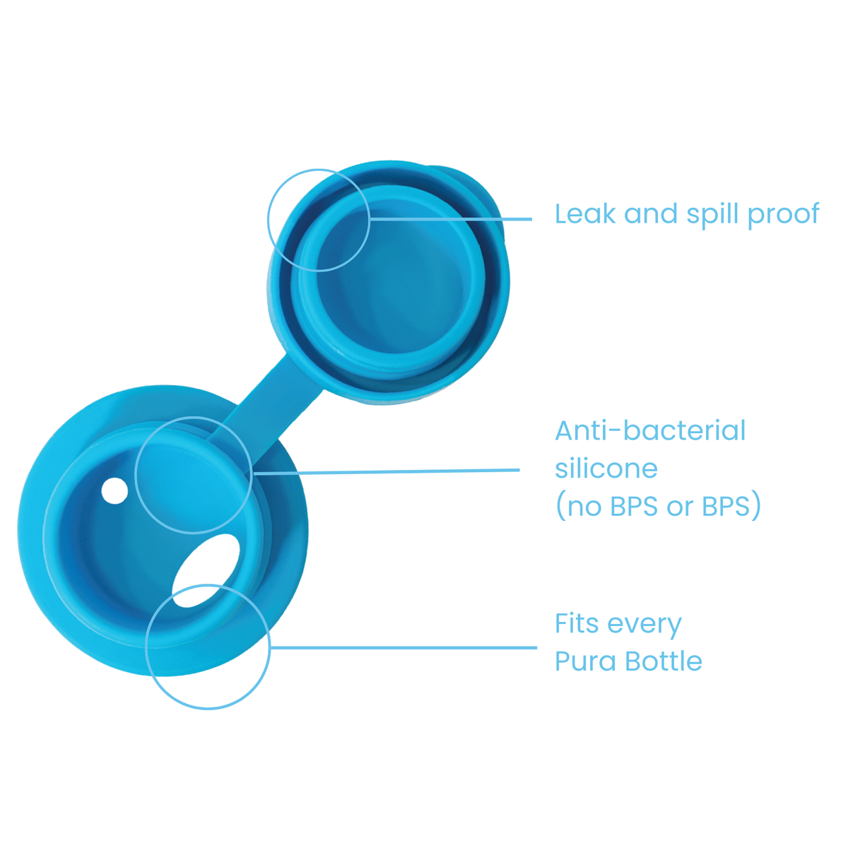 Pura Kiki Vattenflaska 325 ml / monster sleeve