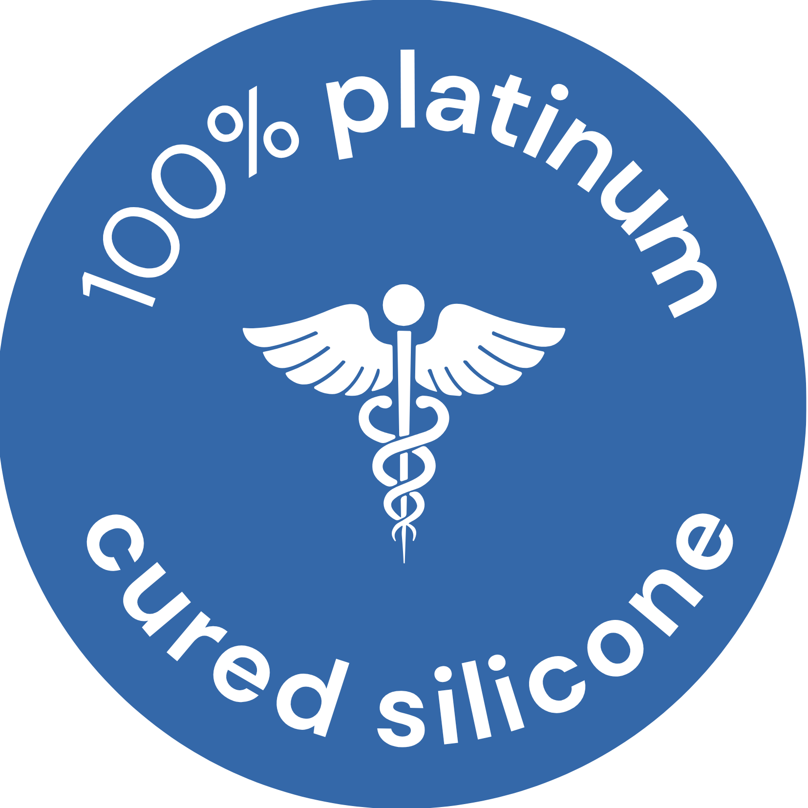 Platinum-cured silicone